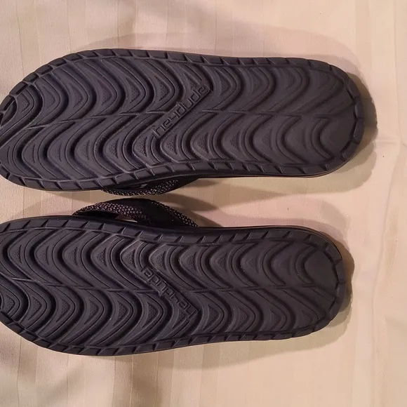 Hey Dude Black Flip Flops Men's