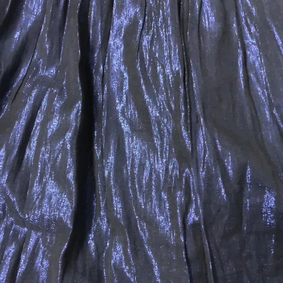 J Crew sparkly blue skirt. Size 4