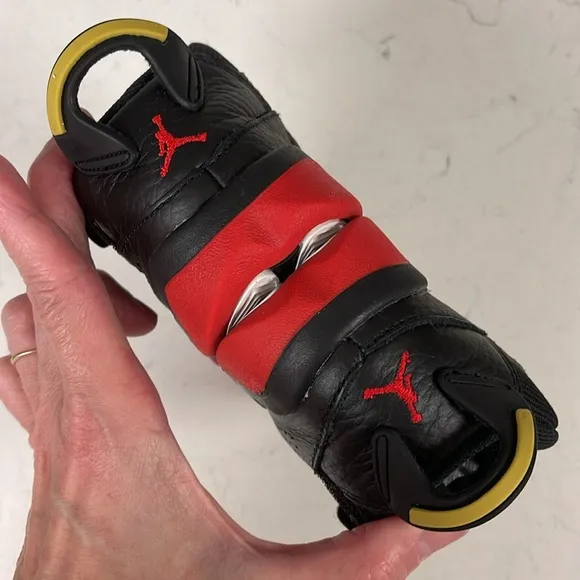 Jordan 6 Rings 333420-63 Black &amp; Red Size 8C