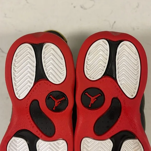 Jordan 6 Rings 333420-63 Black &amp; Red Size 8C