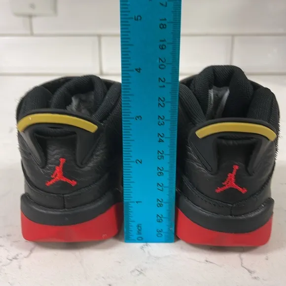 Jordan 6 Rings 333420-63 Black &amp; Red Size 8C