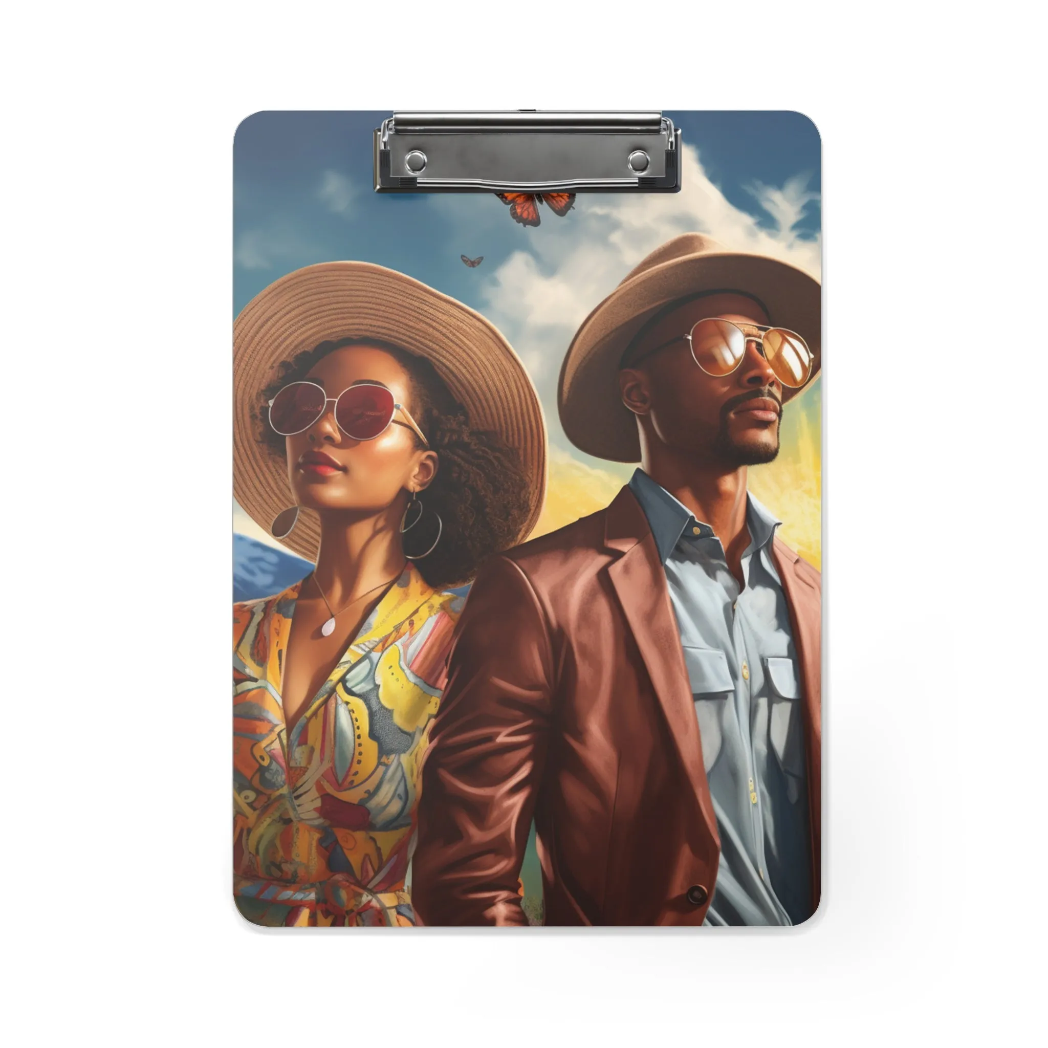 Journeyed Bonds: The Travel Couple's Chronicle Clipboard