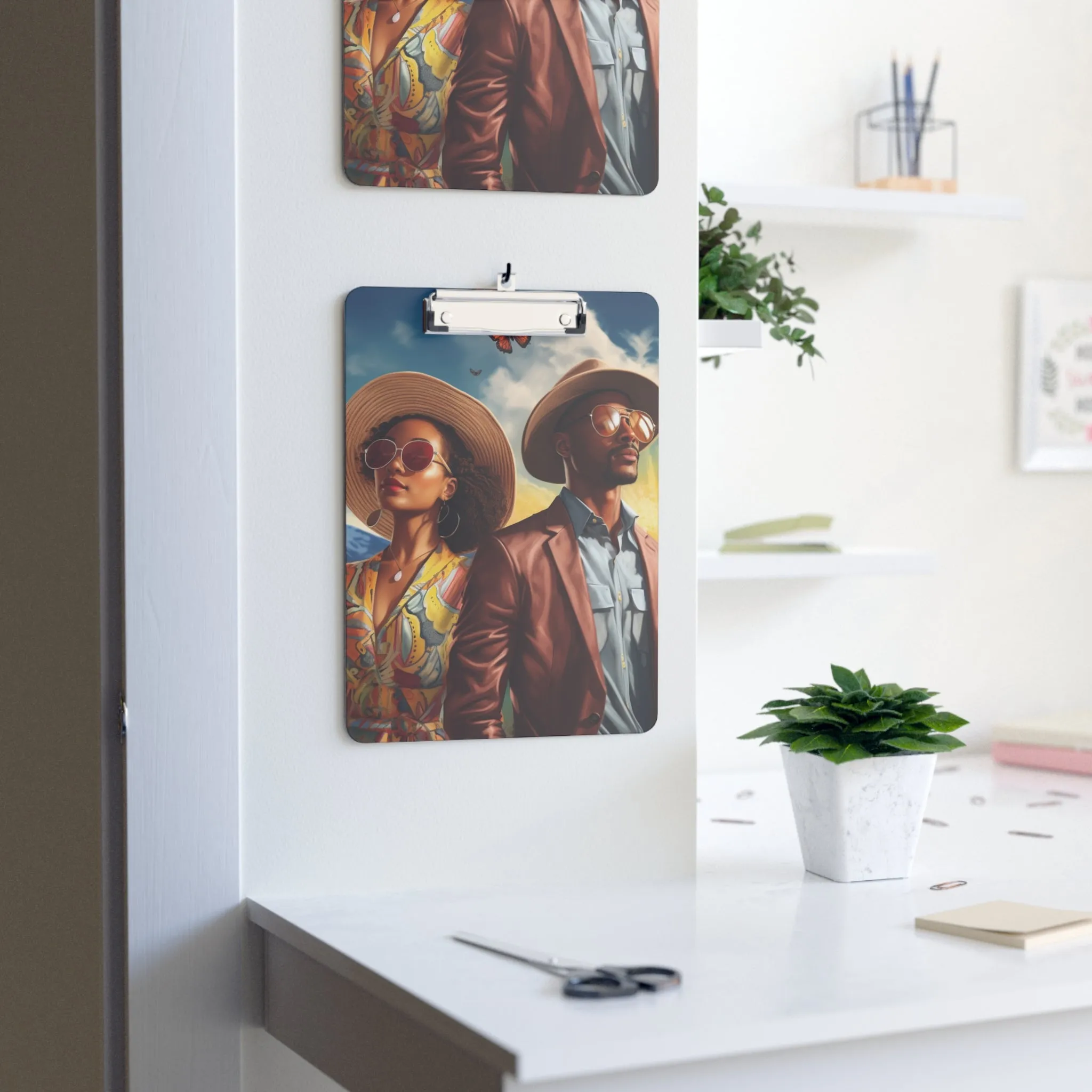 Journeyed Bonds: The Travel Couple's Chronicle Clipboard