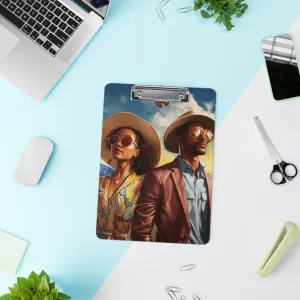 Journeyed Bonds: The Travel Couple's Chronicle Clipboard
