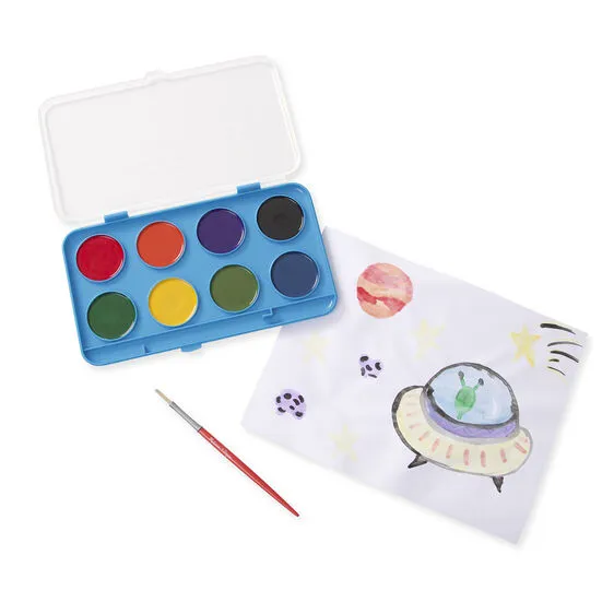 Jumbo Watercolor Paint Set (8 colors)