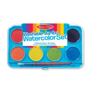 Jumbo Watercolor Paint Set (8 colors)