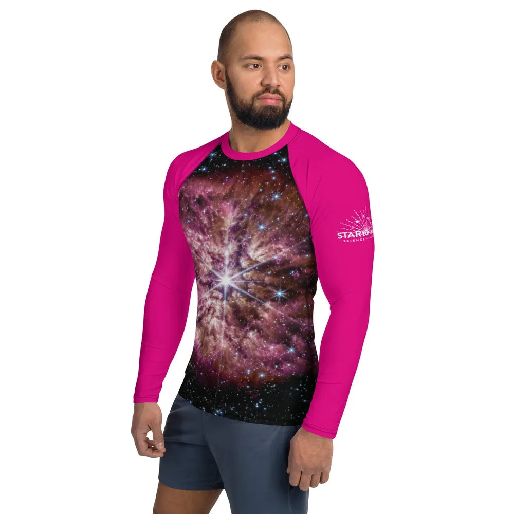 JWST Massive Star WR 124 Straight Cut Rash Guard