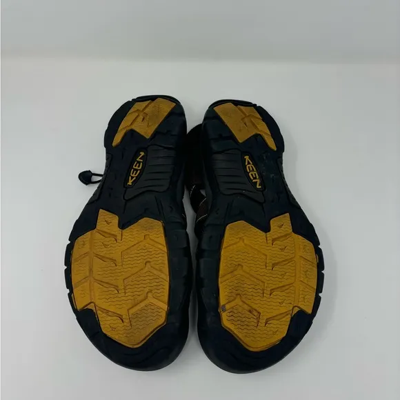 Keen Newport H2 Mens 12‎ Sandals Hiking Outdoors Dark Brown Closed Toe Wet Sand