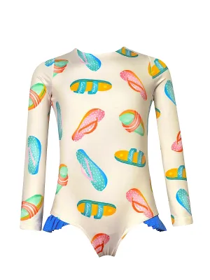 Knot Long Sleeve One-Piece