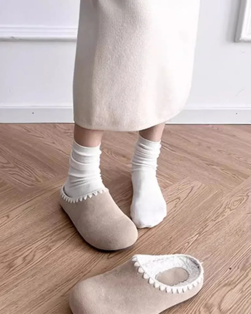 Lambswool Platform Bohemian Birkenstocks
