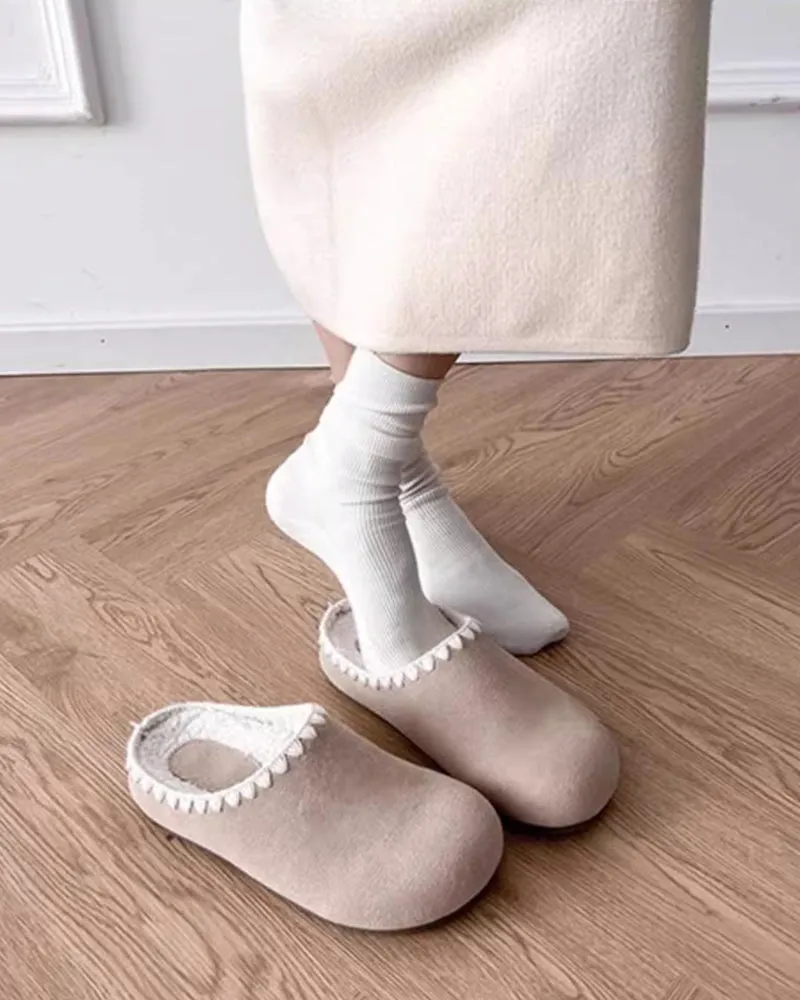 Lambswool Platform Bohemian Birkenstocks