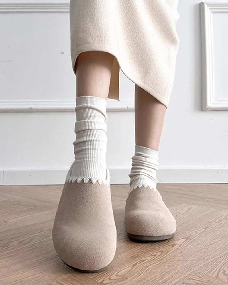Lambswool Platform Bohemian Birkenstocks