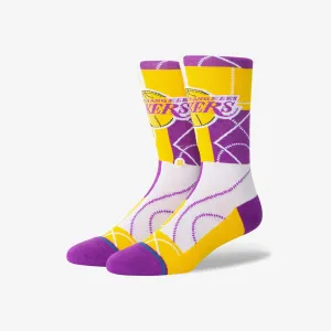 Los Angeles Lakers Zone Crew Socks