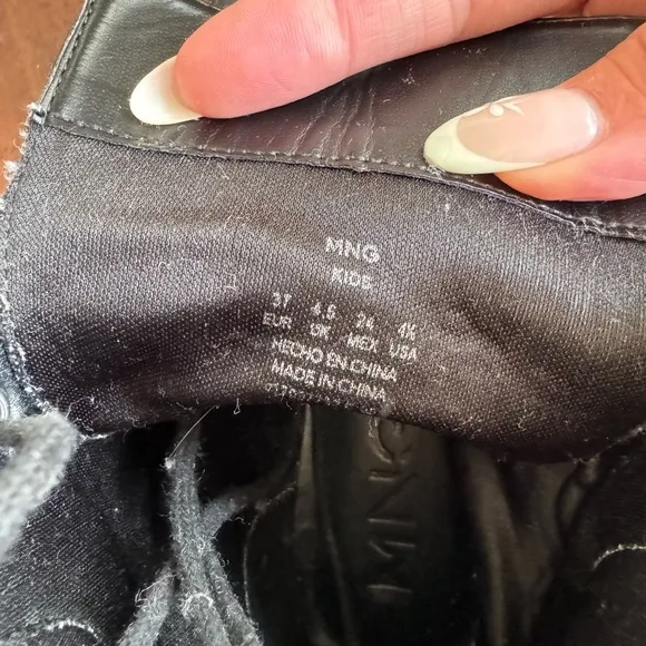 Mango boots