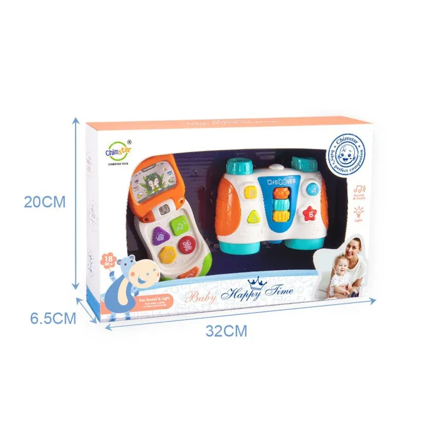 Maya & Friends Flip Phone Musical Toy Set - 2 Variants