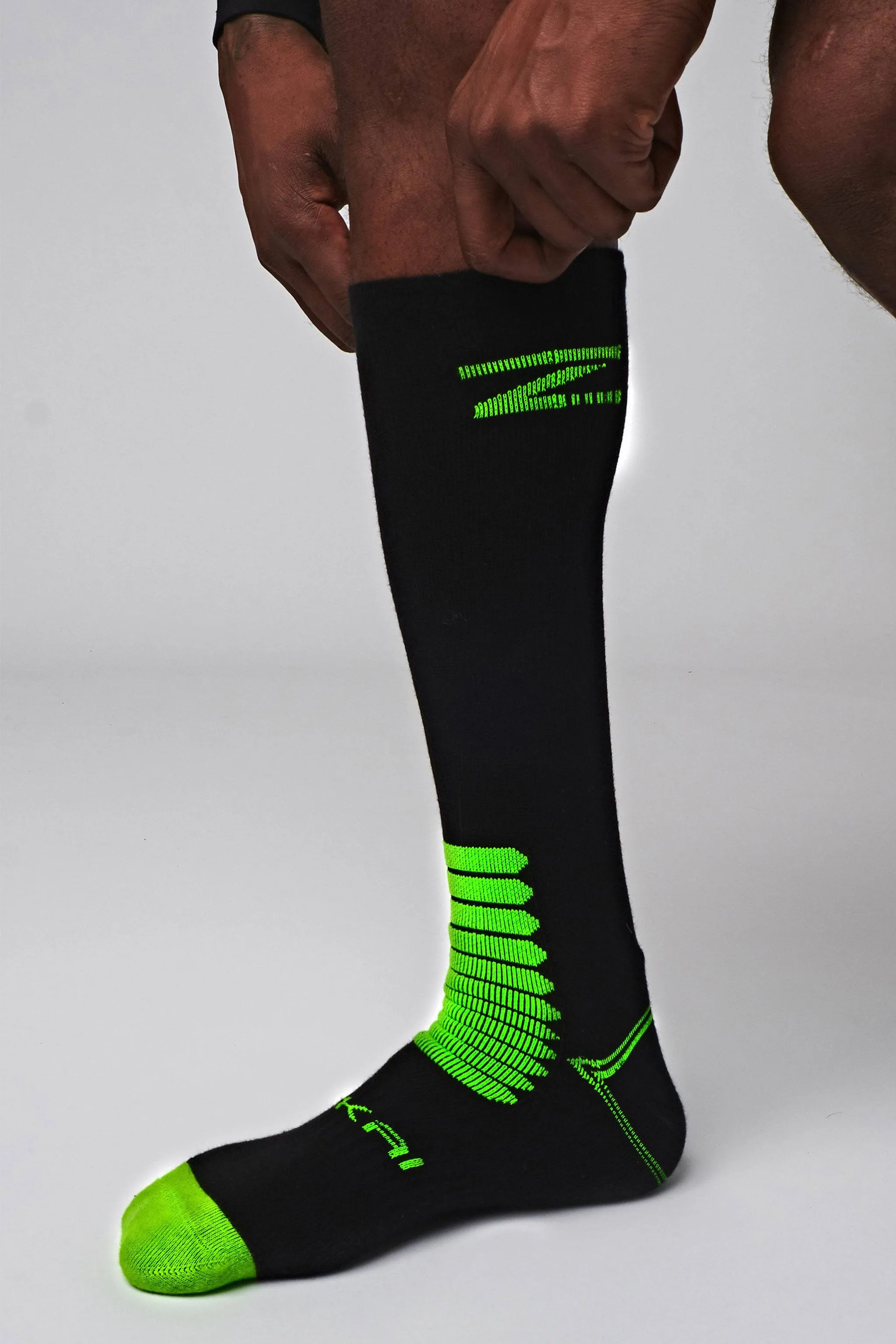 Men's Compression Lace Bite Socks