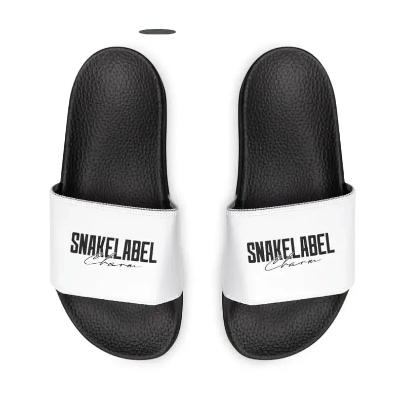 Men's PU Removable-Strap Sandals with Customizable Neoprene/Polyester Straps