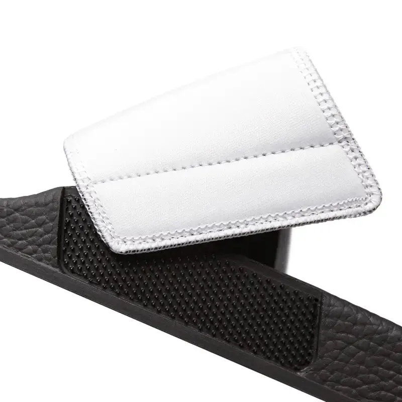 Men's PU Removable-Strap Sandals with Customizable Neoprene/Polyester Straps