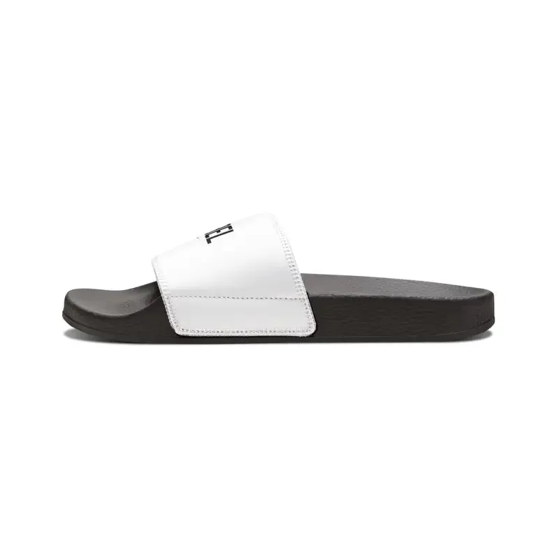Men's PU Removable-Strap Sandals with Customizable Neoprene/Polyester Straps