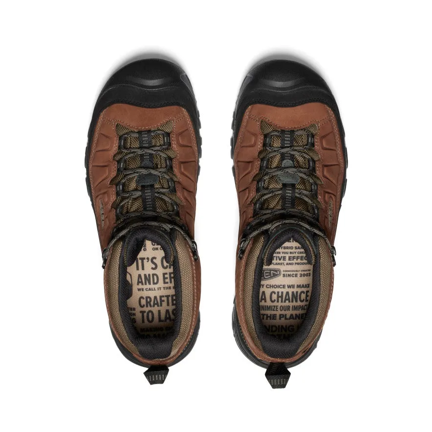 Men's Targhee IV Wide Waterproof Hiking Boot - Bison/Black - 1029002