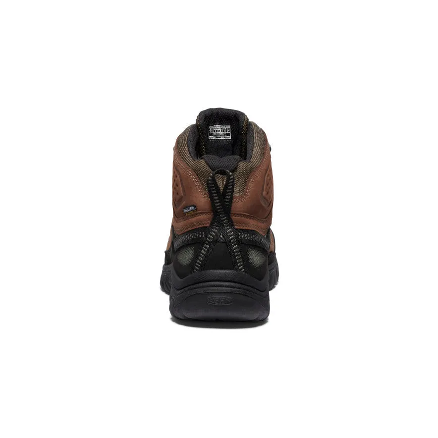 Men's Targhee IV Wide Waterproof Hiking Boot - Bison/Black - 1029002
