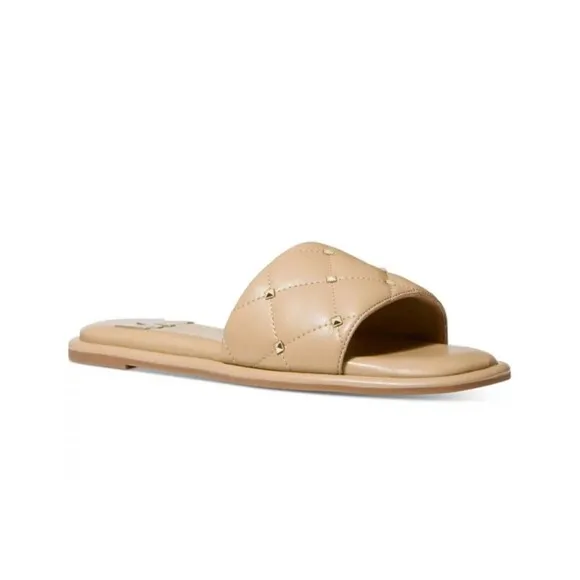 Michael Michael Kors Women's Sandals &amp; Flip Flops Hayworth Slide Camel size 6M