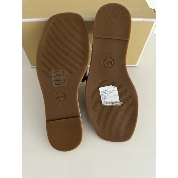 Michael Michael Kors Women's Sandals &amp; Flip Flops Hayworth Slide Camel size 6M