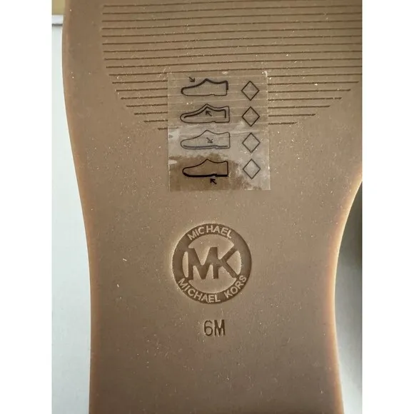 Michael Michael Kors Women's Sandals &amp; Flip Flops Hayworth Slide Camel size 6M