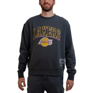 MITCHELL & NESS VINTAGE KEYLINE LOGO CREW LA LAKERS