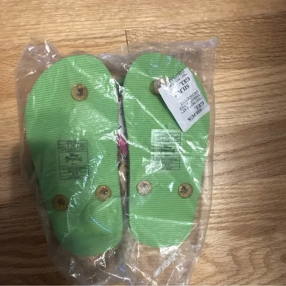 Moana Flip Flops Disney NEW Blue Sz 9 10 Green Pua Kids Girls Toddler Shoes