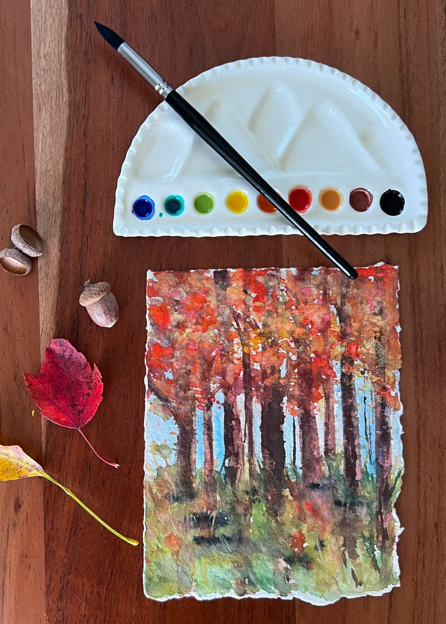 Mountain Pocket Paint Palette