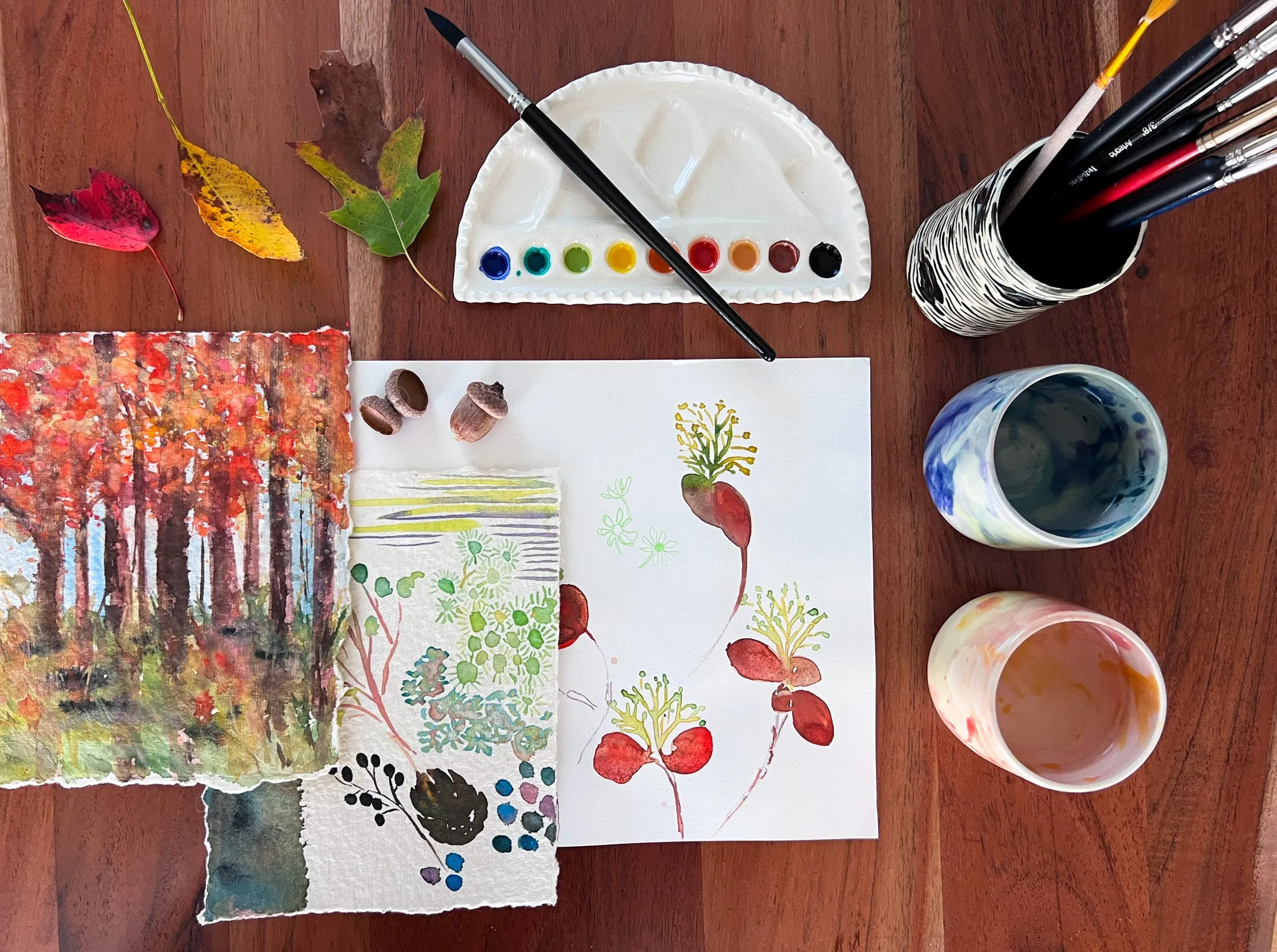 Mountain Pocket Paint Palette