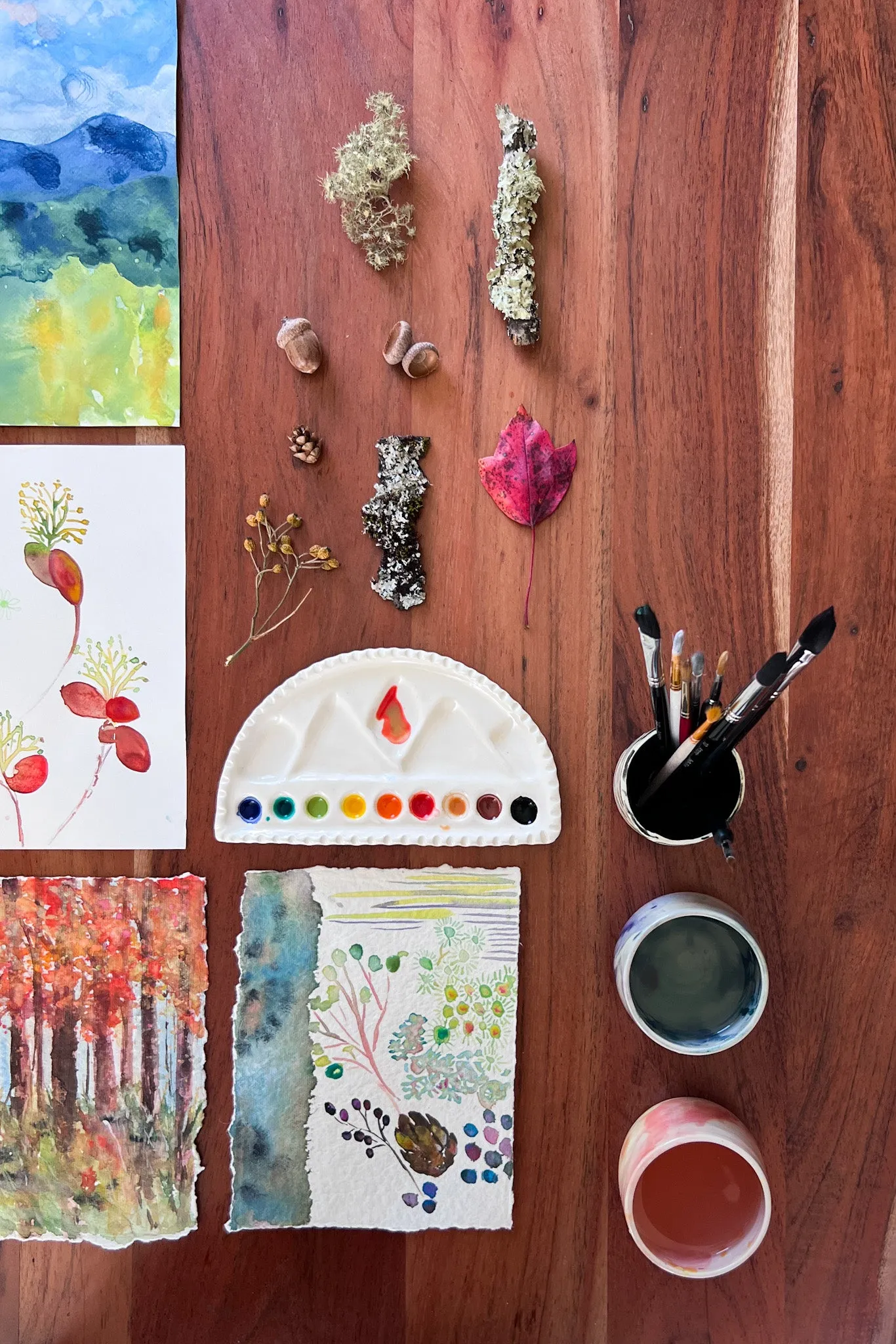 Mountain Pocket Paint Palette