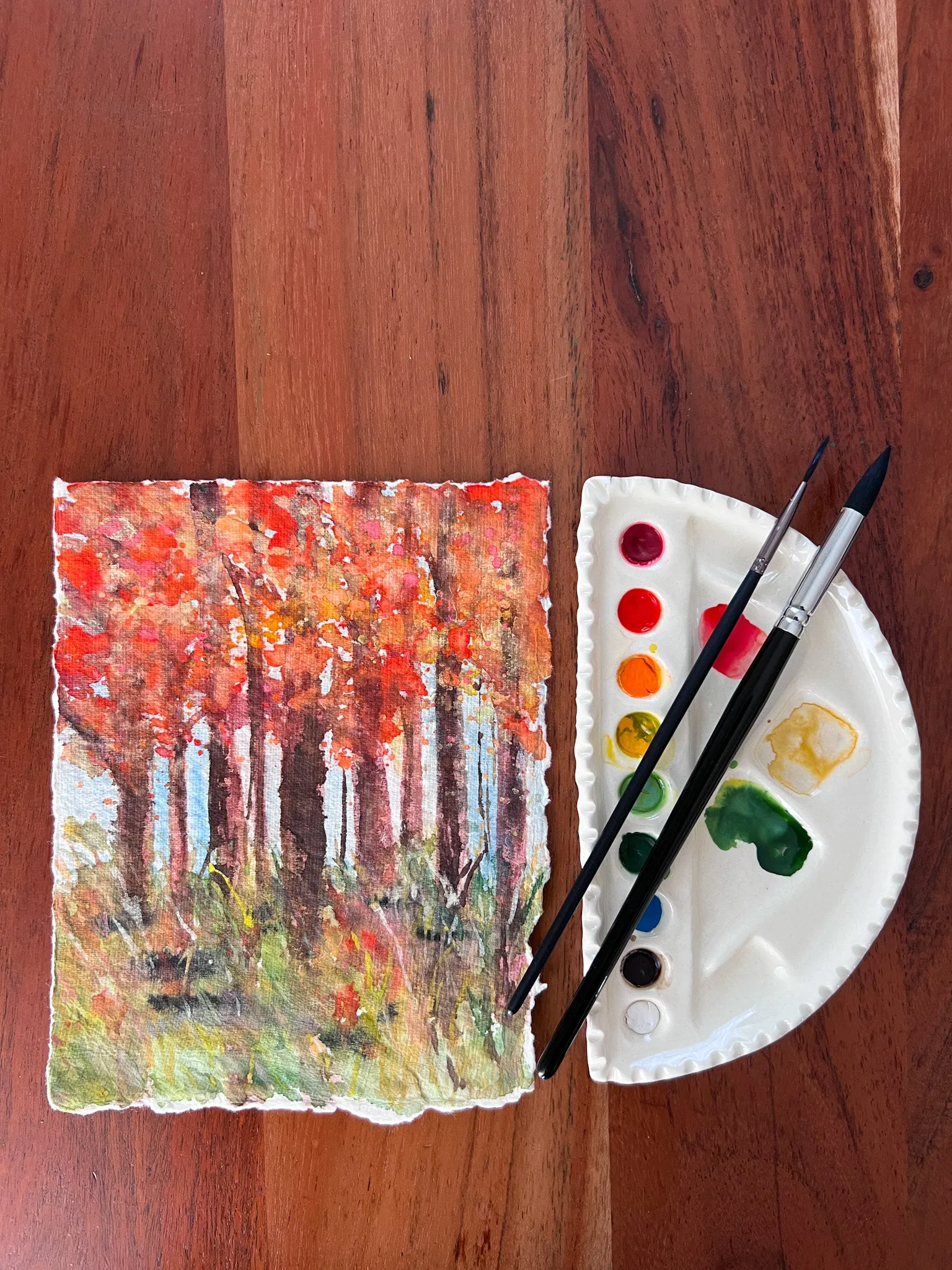 Mountain Pocket Paint Palette