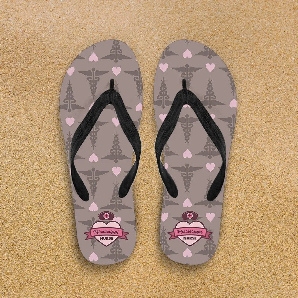 MS Nurse Flip-Flops