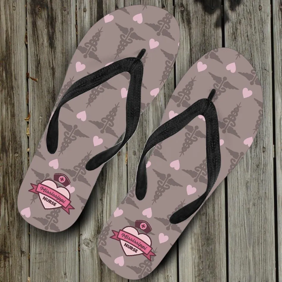 MS Nurse Flip-Flops