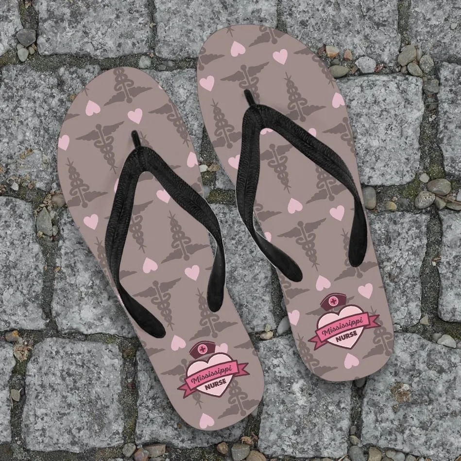 MS Nurse Flip-Flops