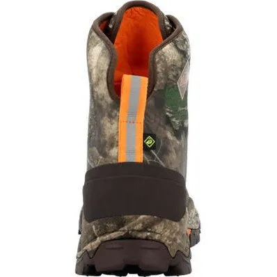 Muck Men's Alpha Pursuit 8" Waterproof Ankle Work Boot -Realtree APX- MAPMAPX