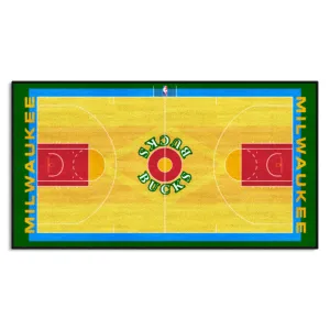 NBAV ? Milwaukee Bucks NBA Court Runner