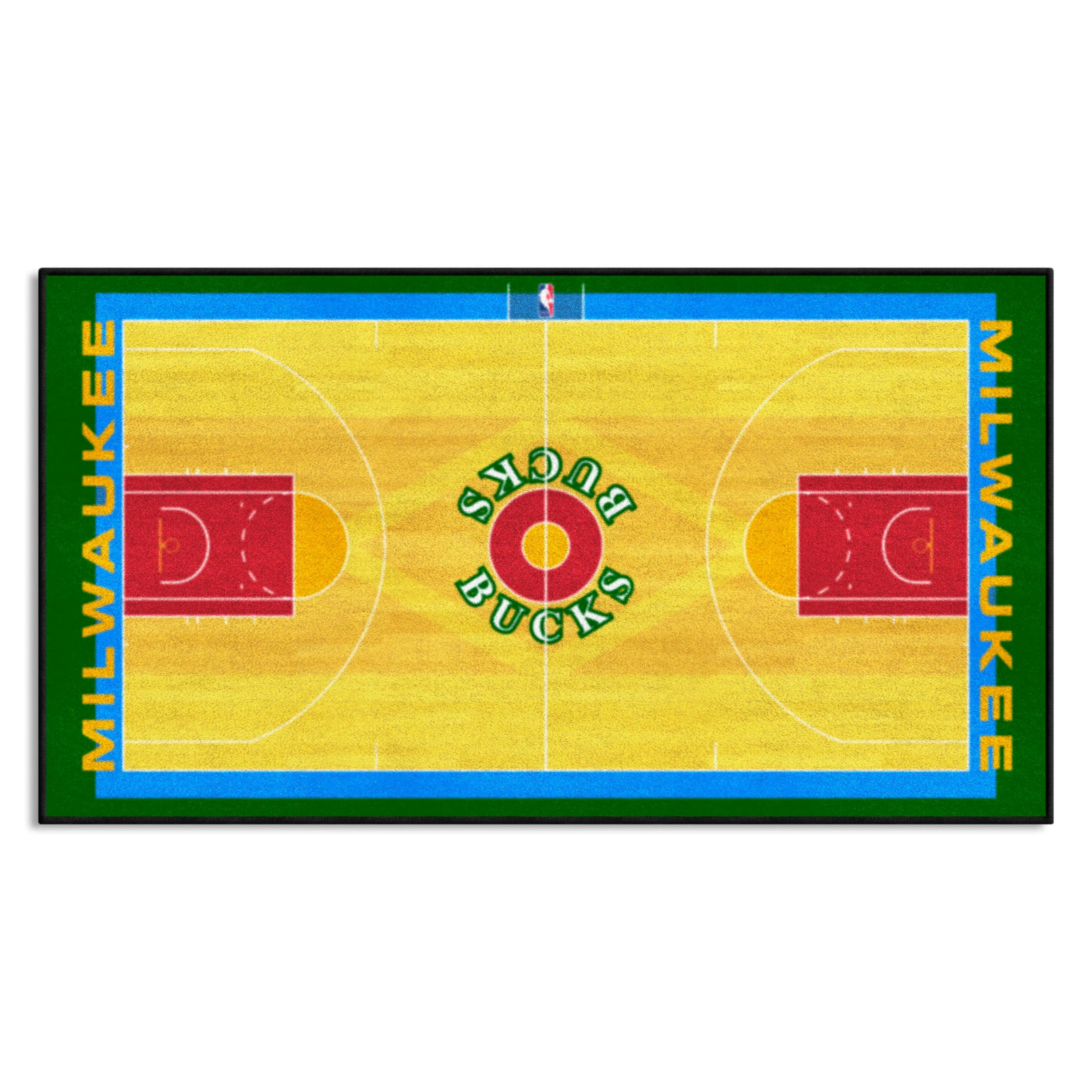 NBAV ? Milwaukee Bucks NBA Court Runner