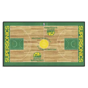 NBAV ? Seattle Supersonics NBA Court Runner