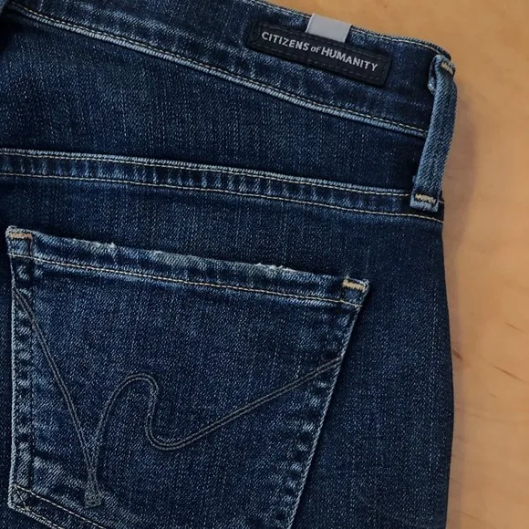 NEW! Citizens of Humanity Modern Love Cut Off Short - SIZE 23 Low waisted