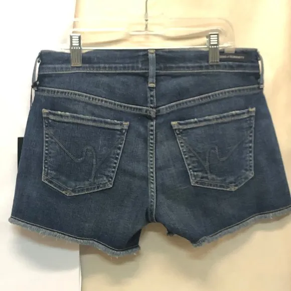 NEW! Citizens of Humanity Modern Love Cut Off Short - SIZE 23 Low waisted