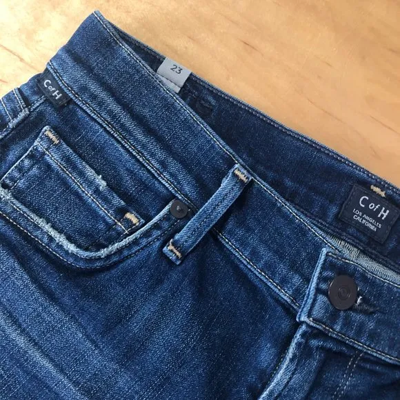 NEW! Citizens of Humanity Modern Love Cut Off Short - SIZE 23 Low waisted