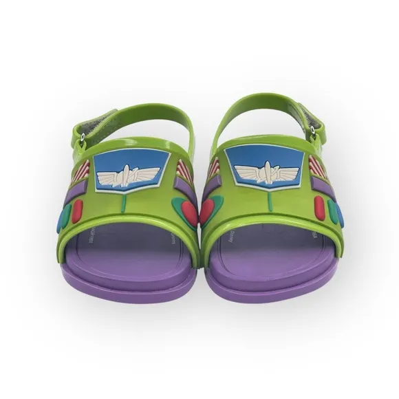 new Mini Melissa ミ★ Disney Pixar Toy Story Scented Sandals ミ★ Lilac Green ミ★ 7