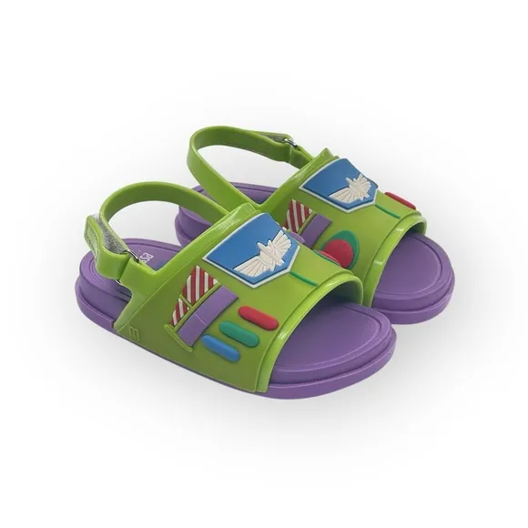 new Mini Melissa ミ★ Disney Pixar Toy Story Scented Sandals ミ★ Lilac Green ミ★ 7