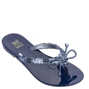 NEW MINI MELISSA kids mel harmonic elements flip flops in blue