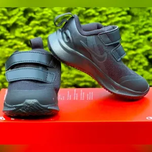 NEW Nike Baby / Toddler Star Runner 3 Low Casual Sneaker (Black)