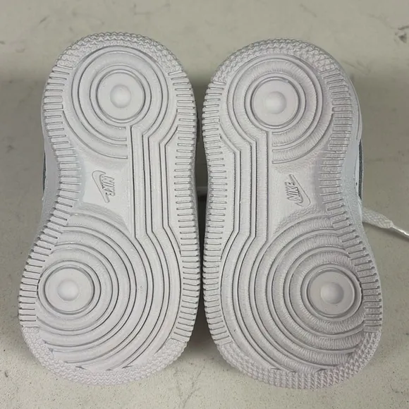 Nike Air Force 1 Low Top Sneakers White Toddler DH2926-111 Size 3C
