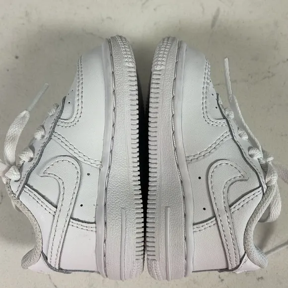 Nike Air Force 1 Low Top Sneakers White Toddler DH2926-111 Size 3C